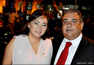 Célia Cavalcanti, a "Celinha", Prefeita de São Lourenço,( MULHER DE HOJE) com seu esposo Tenório Cavalcanti, que já foi Prefeito de São Lourenço duas vezes 