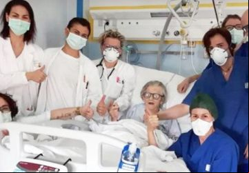 Com 95 anos mulher se cura do coronavírus na Itália