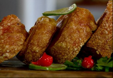 Torresmo te. FESTIVAL em São Lourenço a delicia da comida caipira mineira
